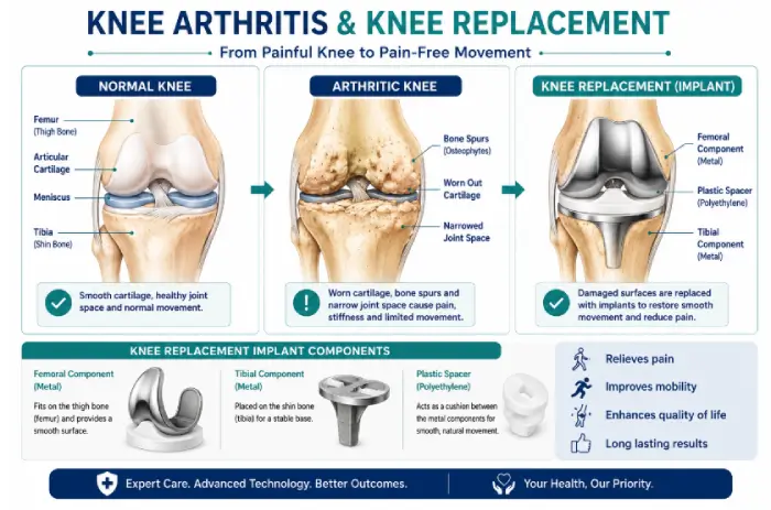 Knee Arthritis & Knee Replacement