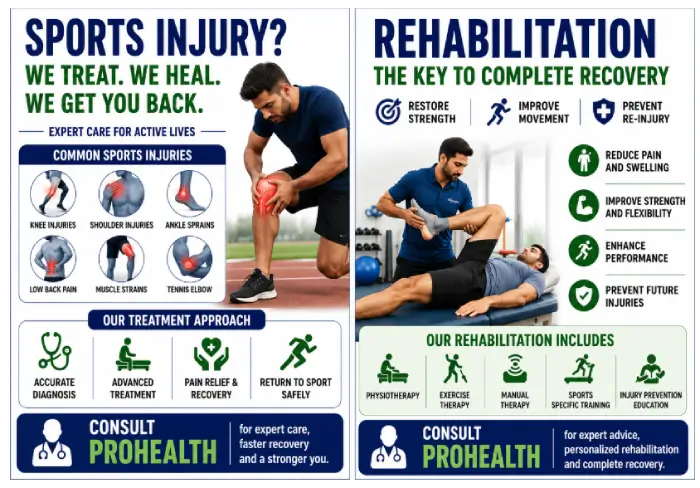 Sports Injuries & Return-to-Sport Rehabilitation
